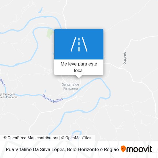 Rua Vitalino Da Silva Lopes mapa