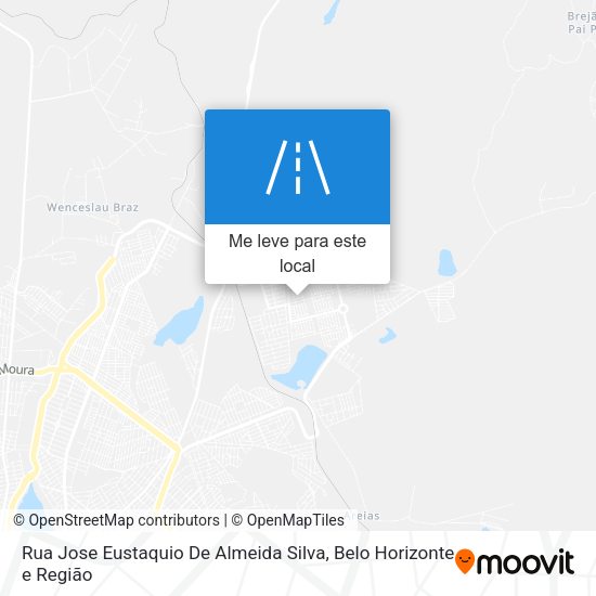 Rua Jose Eustaquio De Almeida Silva mapa