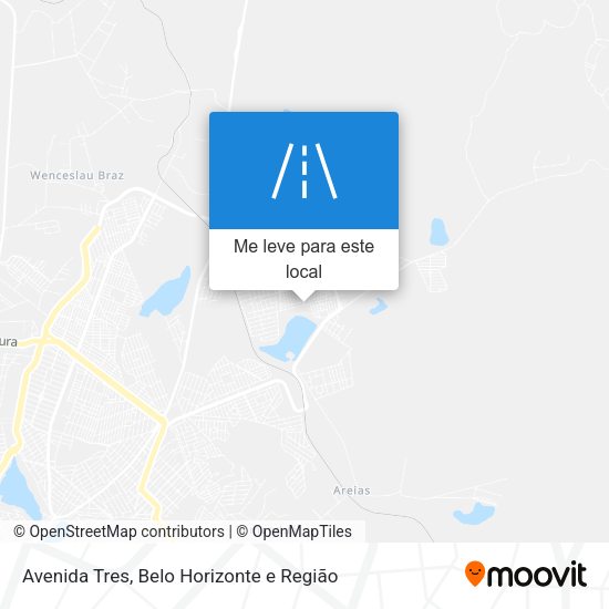 Avenida Tres mapa