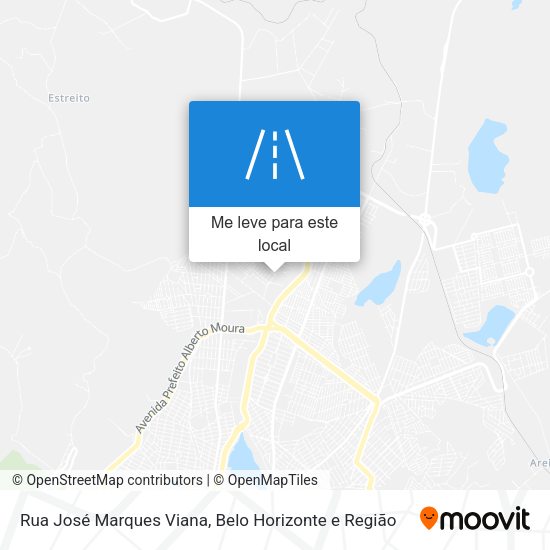 Rua José Marques Viana mapa