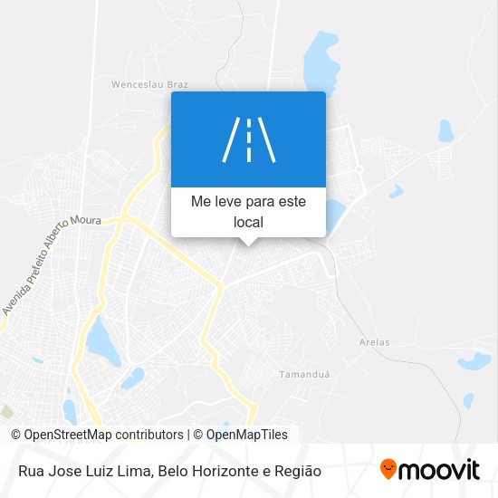 Rua Jose Luiz Lima mapa