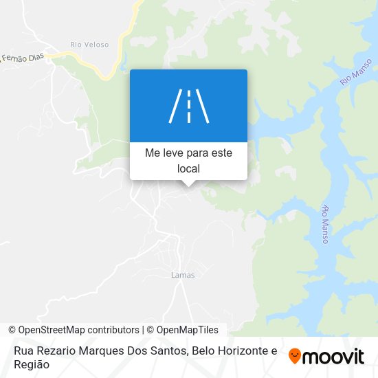 Rua Rezario Marques Dos Santos mapa