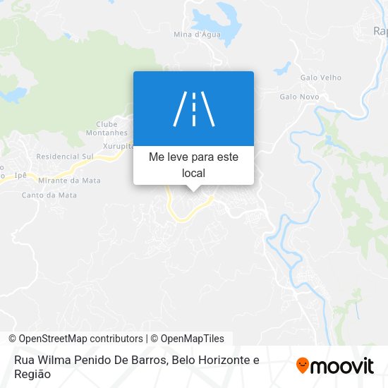 Rua Wilma Penido De Barros mapa