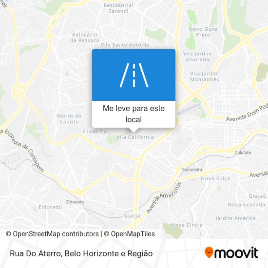 Rua Do Aterro mapa