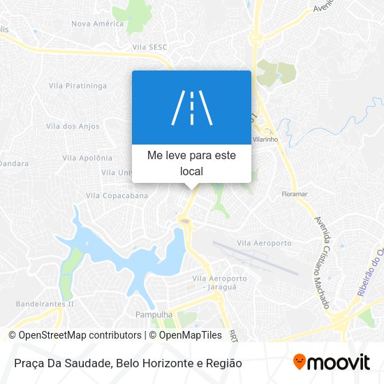 Praça Da Saudade mapa