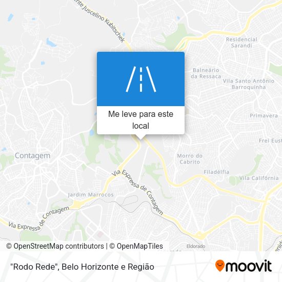 "Rodo Rede" mapa