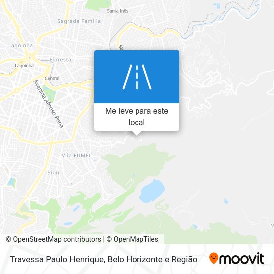 Travessa Paulo Henrique mapa