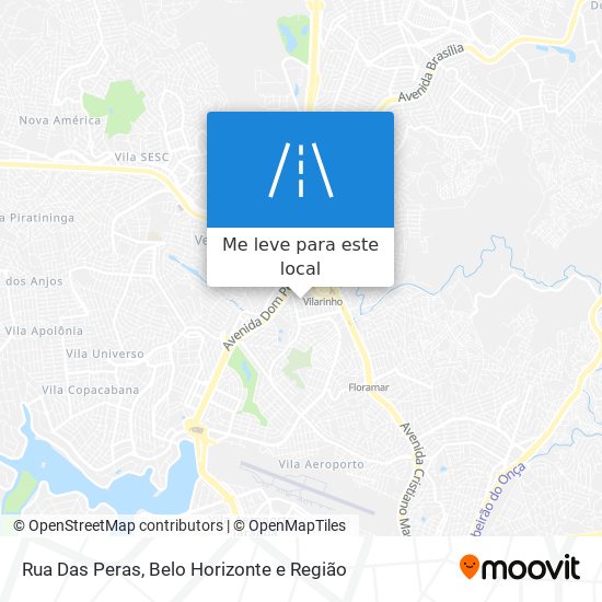 Rua Das Peras mapa