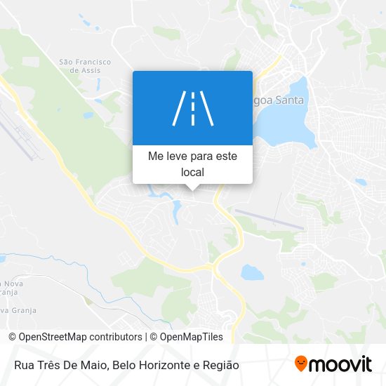 Rua Três De Maio mapa