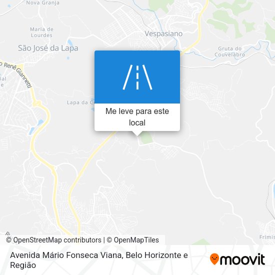 Avenida Mário Fonseca Viana mapa