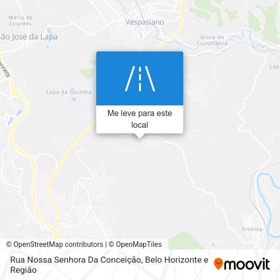 Rua Nossa Senhora Da Conceição mapa