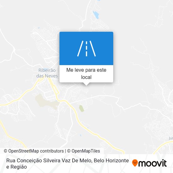 Rua Conceição Silveira Vaz De Melo mapa