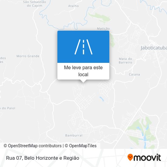 Rua 07 mapa