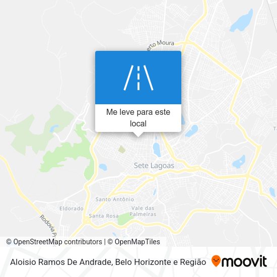 Aloisio Ramos De Andrade mapa