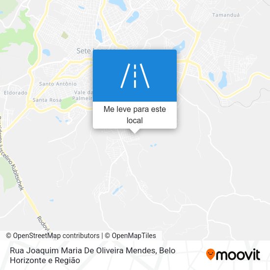 Rua Joaquim Maria De Oliveira Mendes mapa