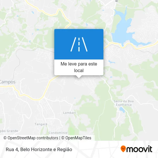 Rua 4 mapa