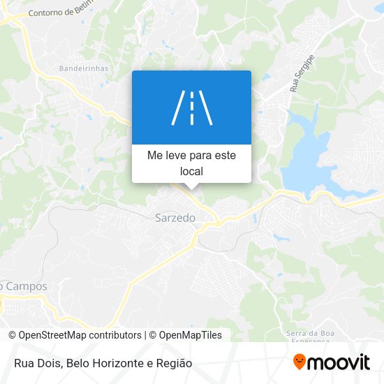 Rua Dois mapa