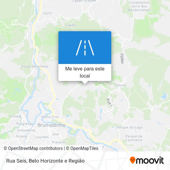 Rua Seis mapa