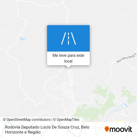 Rodovia Deputado Lúcio De Souza Cruz mapa