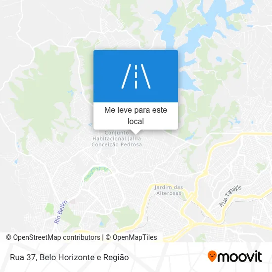 Rua 37 mapa
