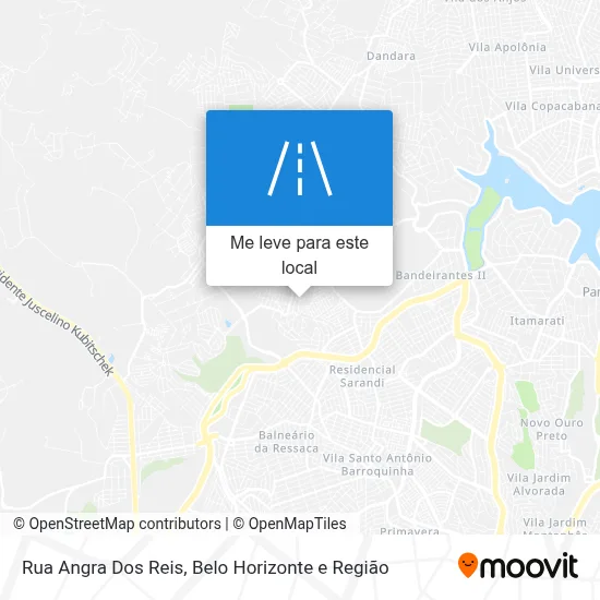 Rua Angra Dos Reis mapa