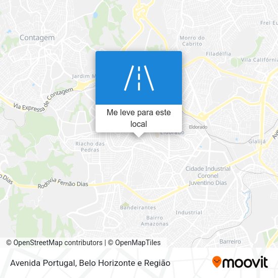 Avenida Portugal mapa