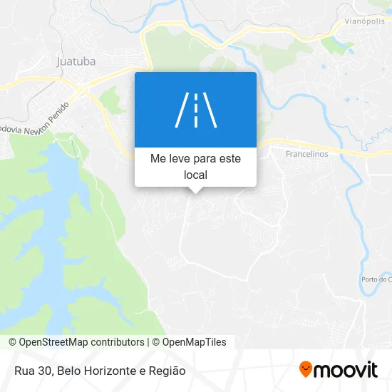 Rua 30 mapa