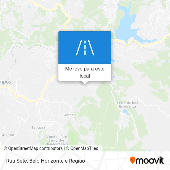 Rua Sete mapa