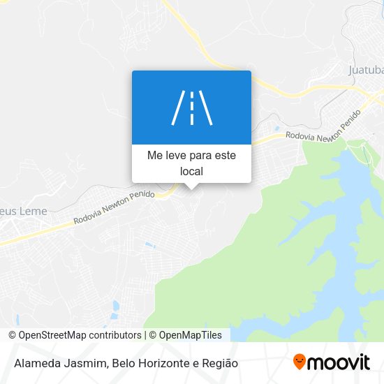 Alameda Jasmim mapa
