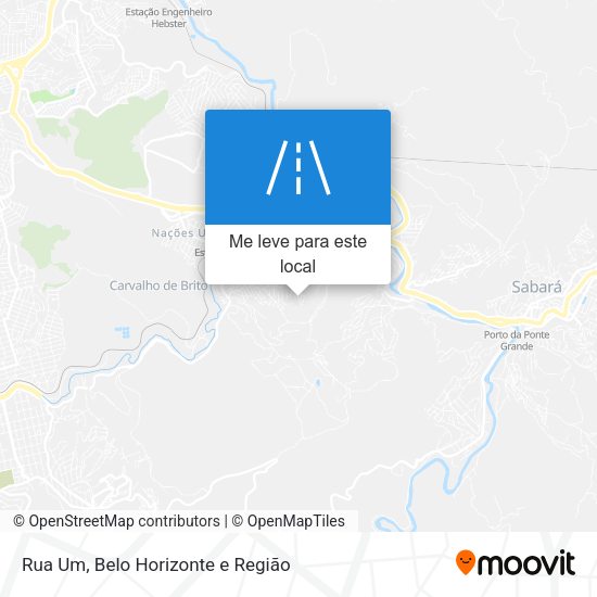 Rua Um mapa