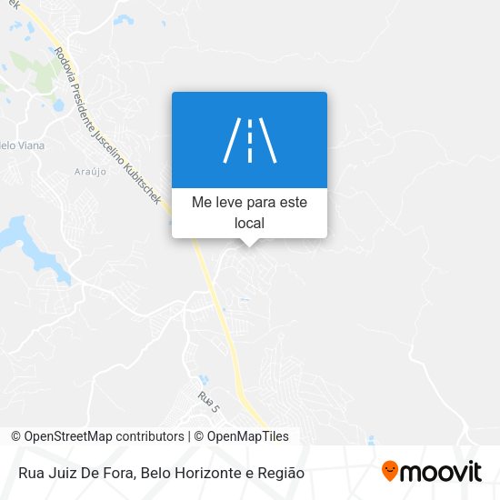Rua Juiz De Fora mapa