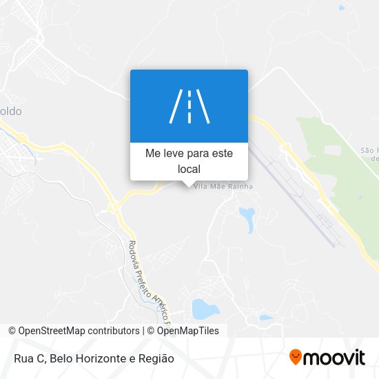 Rua C mapa