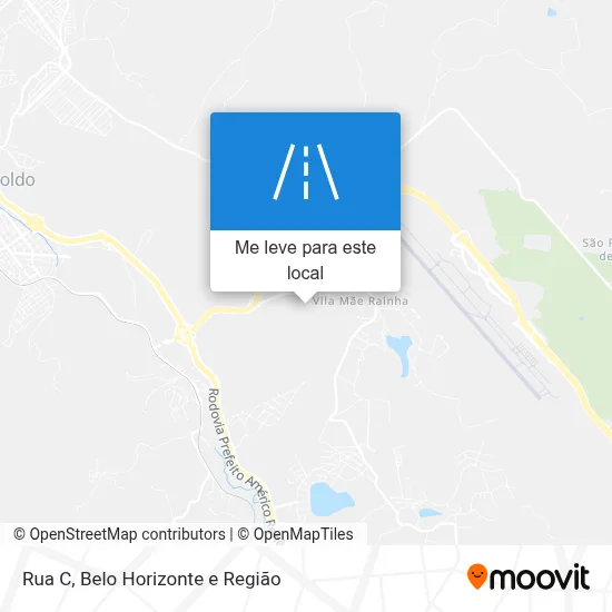 Rua C mapa