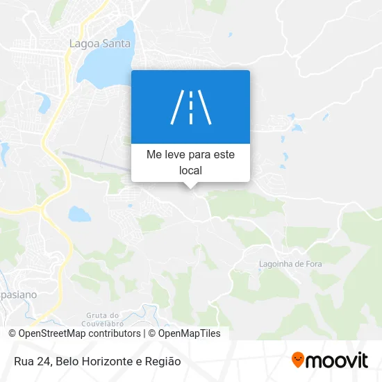 Rua 24 mapa