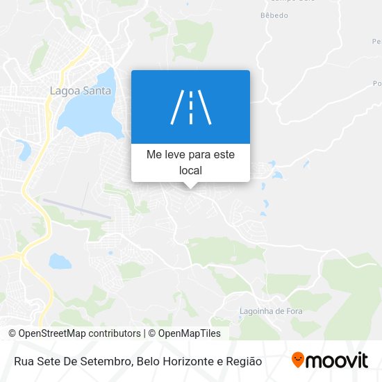 Rua Sete De Setembro mapa