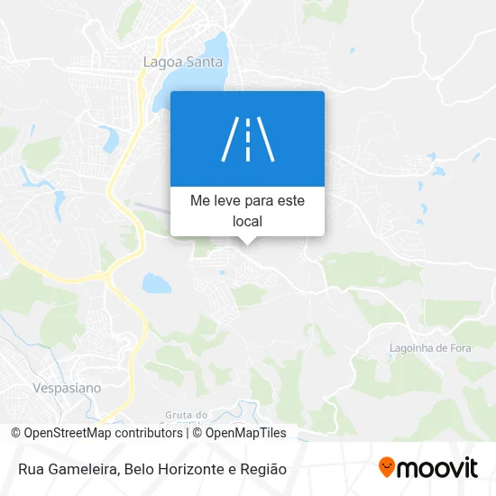 Rua Gameleira mapa