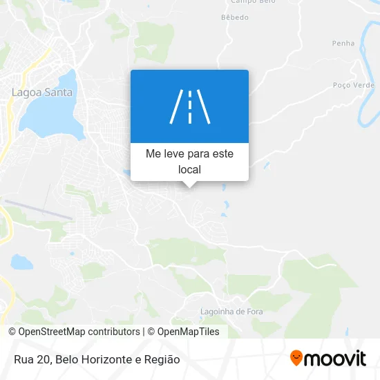 Rua 20 mapa