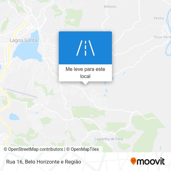 Rua 16 mapa