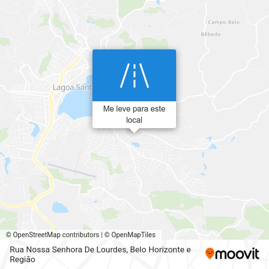 Rua Nossa Senhora De Lourdes mapa