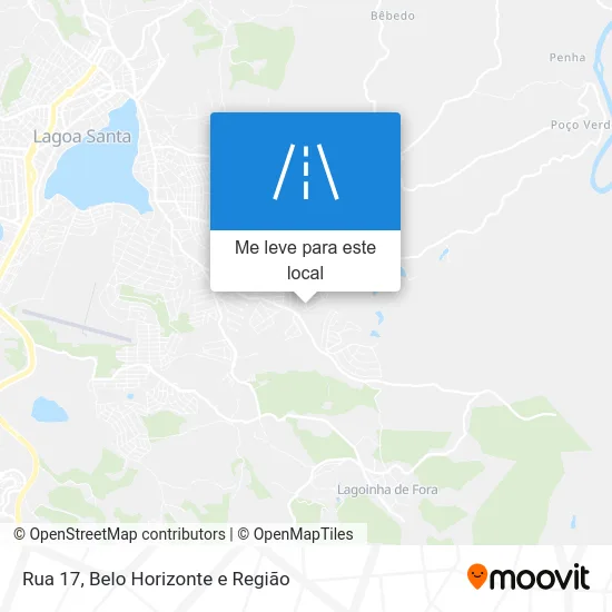 Rua 17 mapa