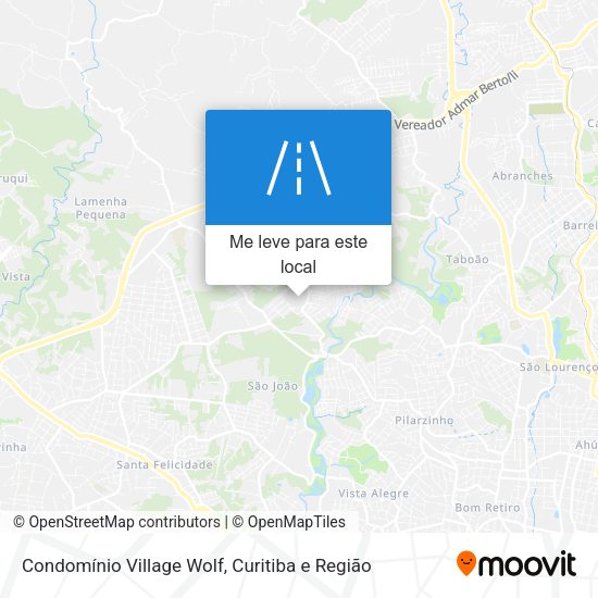Condomínio Village Wolf mapa