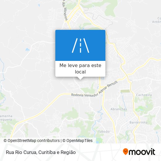 Rua Rio Curua mapa