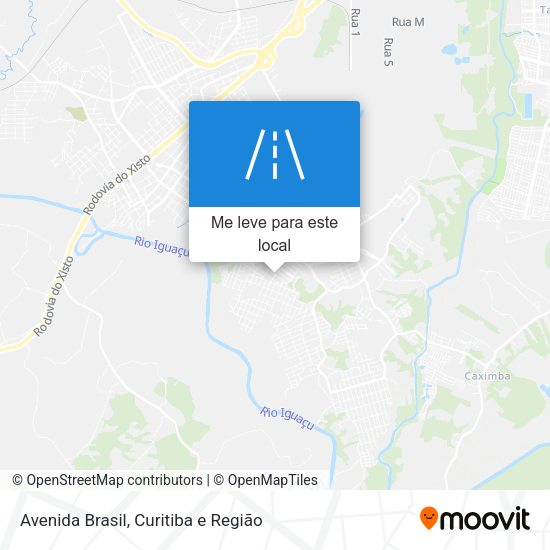 Avenida Brasil mapa