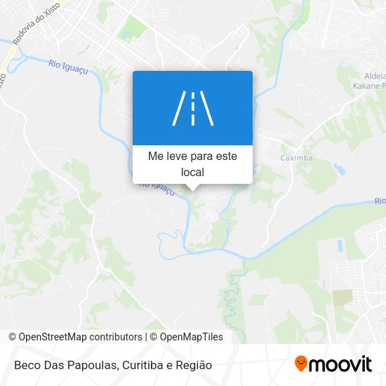 Beco Das Papoulas mapa