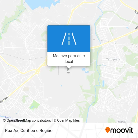 Rua Aa mapa