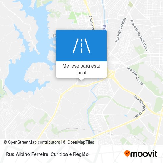 Rua Albino Ferreira mapa