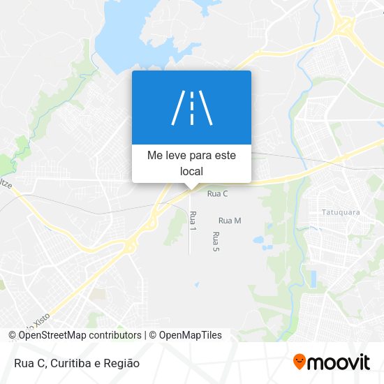 Rua C mapa