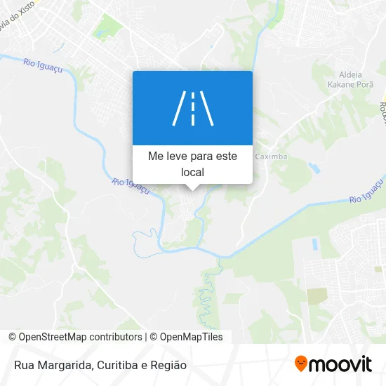 Rua Margarida mapa