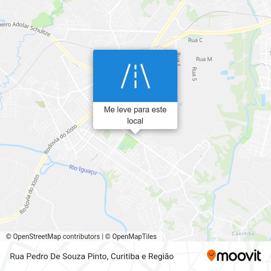 Rua Pedro De Souza Pinto mapa