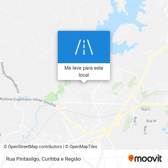 Rua Pintasilgo mapa